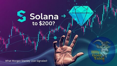 SOL TO $200? WHAT MORGAN STANLEY JUST SIGNALED!