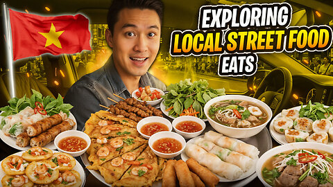 Nha Trang Night Food Tour 🇻🇳 | Top 10 Street Foods Loved by Locals