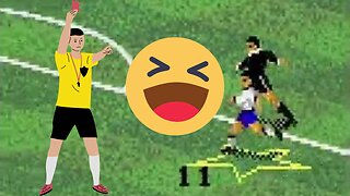 Hey!? Have you ever run away from the referee in FIFA Soccer?!