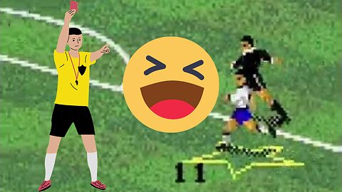 Hey!? Have you ever run away from the referee in FIFA Soccer?!