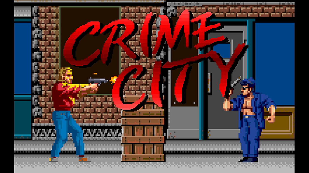 Crime City - Arcade Game (1989)