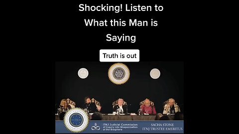 Sacha Stone & Dr. Young - SYNTHETIC MOLECULES in MEDICINE - ITNJ Testimony