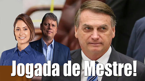 Jogada de Mestre! Bolsonaro, Michelle e Tarcísio