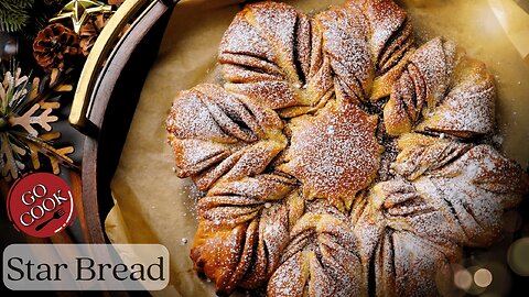Cinnamon Star Bread Recipe | Stunning Pull-Apart Holiday Treat