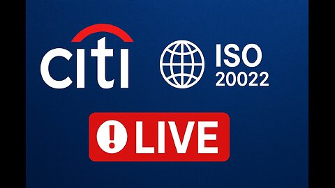 🚨 LIVE: Citigroup, ISO20022 & the Next Big Crypto Wave 🌐📈
