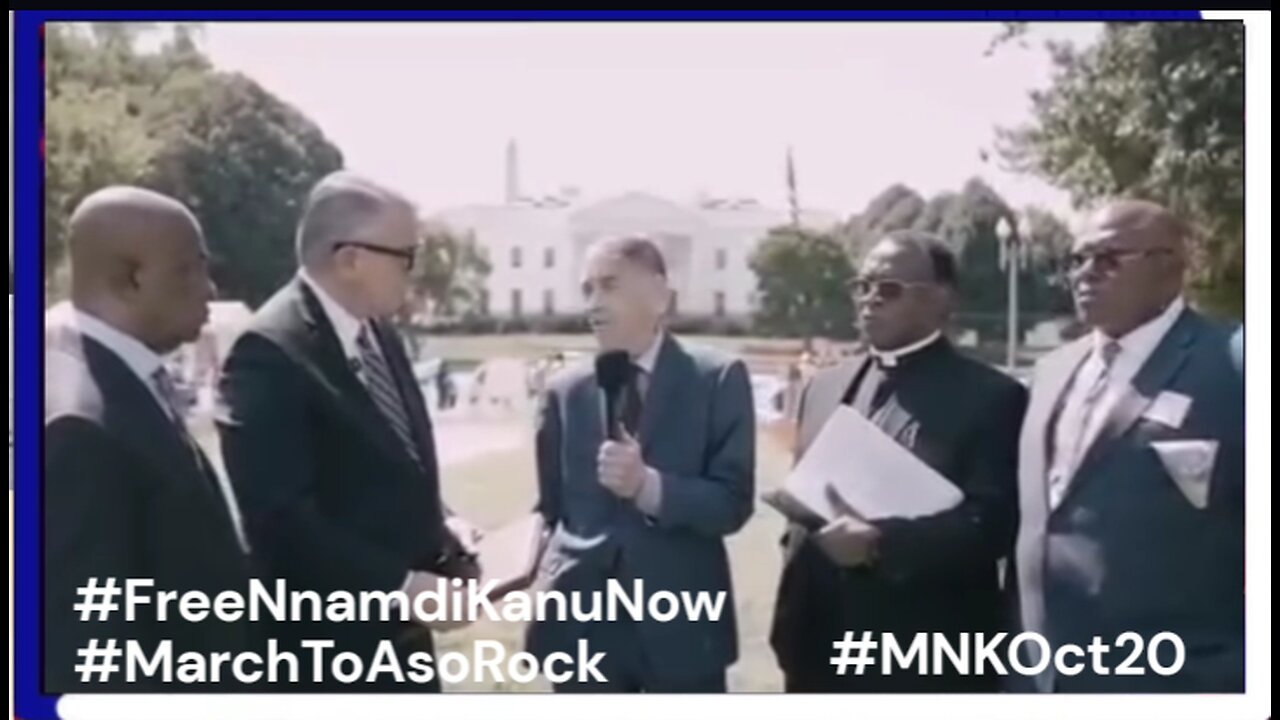 Bruce Fein Hosts Forum on Injustice in Nnamdi Kanu’s Case U.S. Legal Push for Accountability