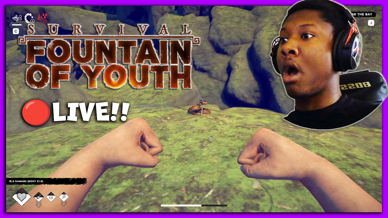 🔴🏝 Getting Acquainted with the Raft⛵!! Survival: Fountain of Youth!!