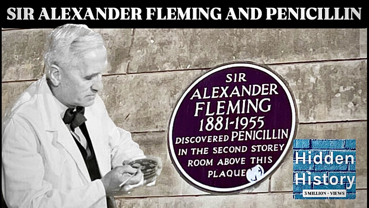Sir Alexander Fleming and the discovery of penicillin antibiotics - Plaque’s Life
