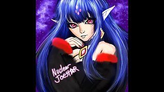 Speedpaint nuclear joestar in a gothic dress