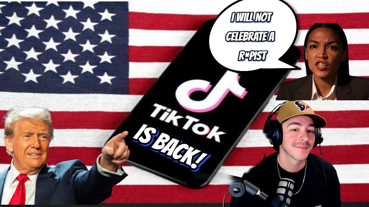 TIK TOK IS BACK, TRUMP VICTORY RALLY, AOC CALLS TRUMP R*PIST, BIDENS LAST DAY