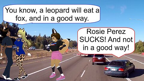 Wanna See a Leopard in a Leotard? Trafficality Dashcam Road Report