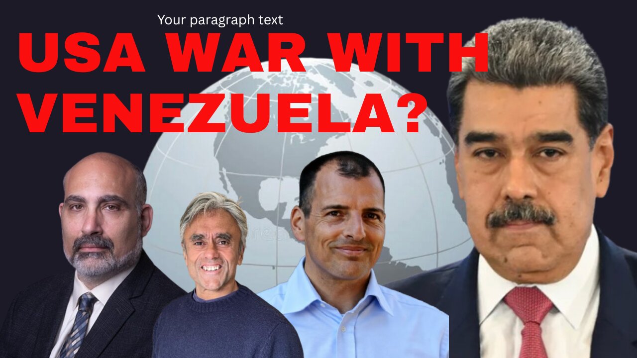 TRUMP VERSUS MADURO! WITH TOM LUONGO & ALEX KRAINER