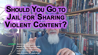 Are You Promoting Violence When Sharing Violent Content on Social Media? Should You Go to Jail?