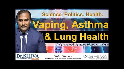Dr.SHIVA™: Vaping on Asthma @CytoSolve Systems Analysis (6/24)