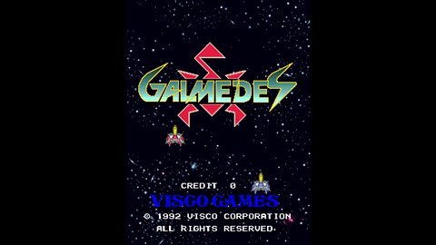 Galmedes Arcade Game, Visco 1992, Longplay