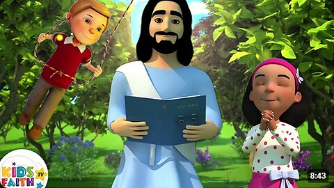 Walking with Jesus _ More Christian Songs for Kids _ Kids Faith TV