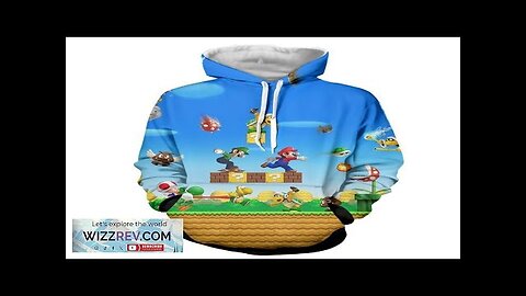 Super Mario Bros Luigi Monster Scene Vibrant Game Hoodie Review