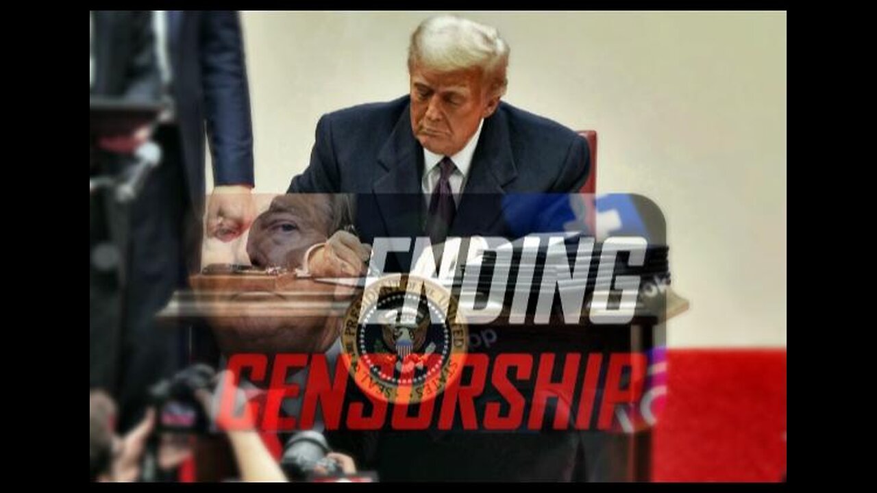 President Trump Put’s Federal Government Censorship on Notice: Day One!