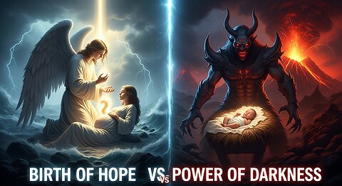 “When Heaven’s Light Faced Hell’s Darkness ✨🔥 The Battle Began at Birth!”