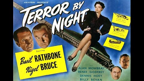 TERROR BY NIGHT 1946 Overnight Passenger Train is the Scene for Homicide FULL MOVIE in HD