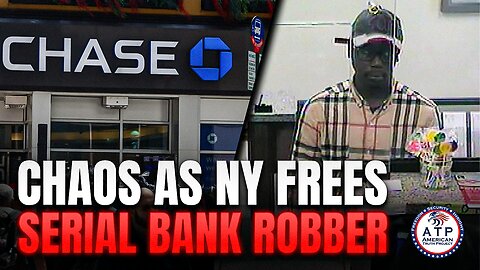 CRIME CITY! SERIAL BANK ROBBER WITH 34 BANK ROBBERY ARRESTS CUT LOOSE WITHOUT BAIL!
