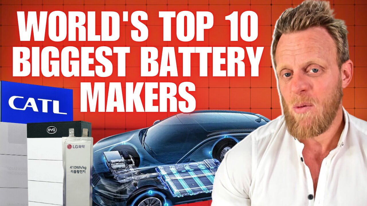 The 10 biggest battery companies in the world in 2024 - America has zero