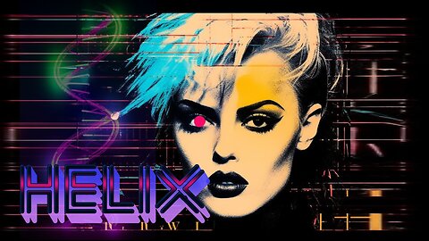 🌌 HELIX | Cyberpunk Synthwave Mix ⚡ Neon Dystopian Beats for a Futuristic Escape