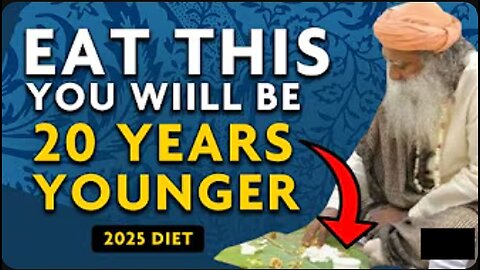 This NEW YEAR EAT THIS!! YOU WILL BE 20 YEARS YOUNGER | BEST DIET 2025 | SADHGURU