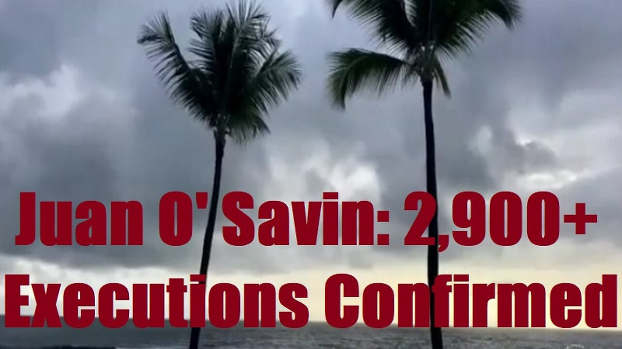 Juan O' Savin: GITMO Overflowing 11/26/25 - 2,900+ Executions Confirmed, Tribunals Running Nonstop!