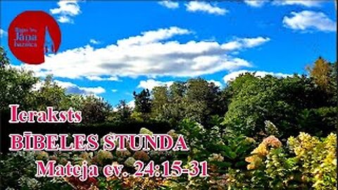 Bībeles stundas ieraksts, 2.10.2025., janabaznica.lv