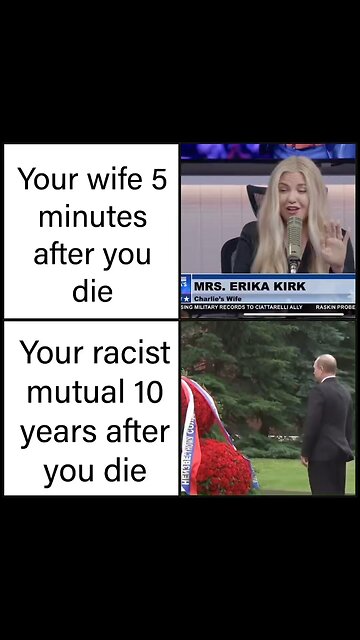 Your Wife 5 Minutes After You Die…
