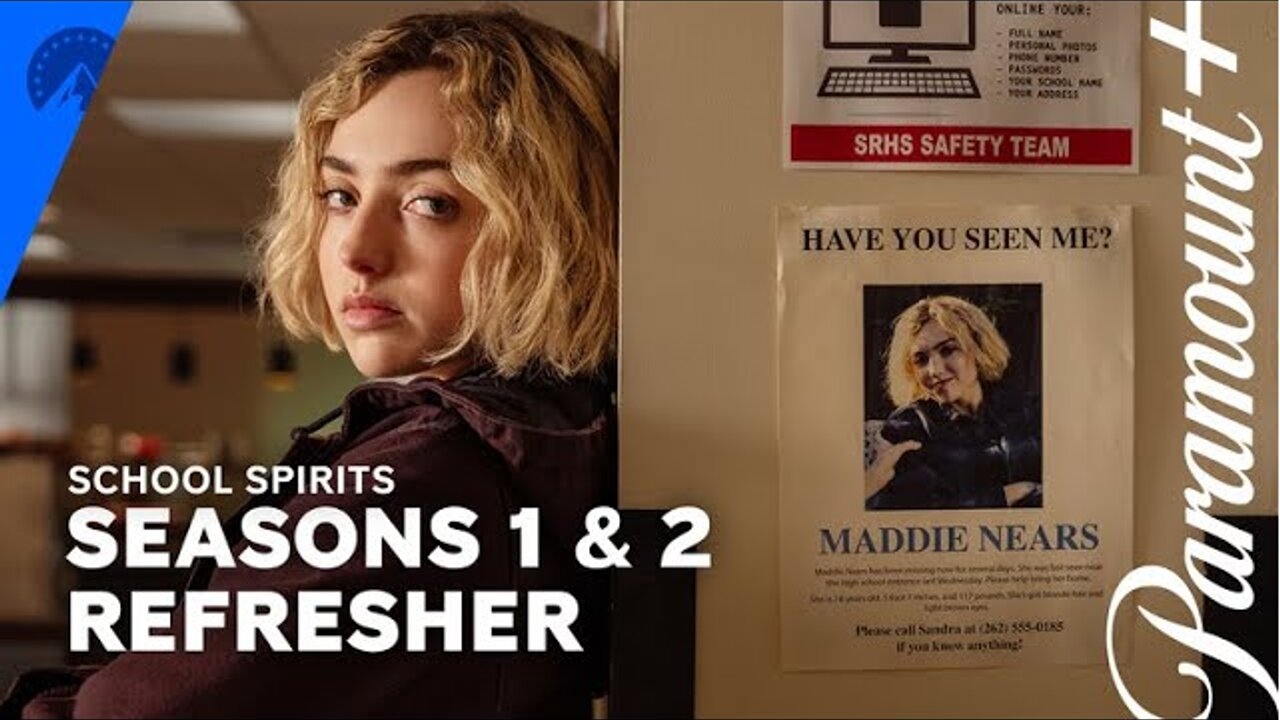 School Spirits | Season 1 & 2 Refresher | Paramount+ (CCXP 2025)