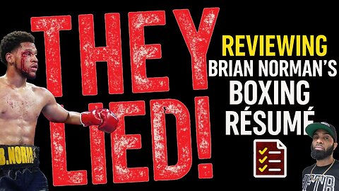 🔥THEY LIED!🔥“ Brian Norman Résumé Tells the TRUTH…”