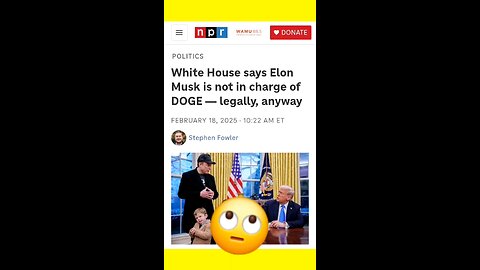 Who Runs Elon Musk’s DOGE? Not Musk, the White House Says.