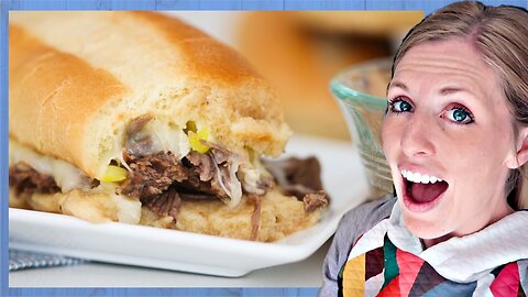 Instant Pot French Dip Sandwiches (2 INGREDIENTS!)