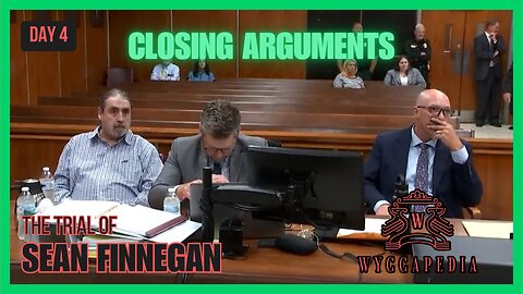 🟩Jury's View🟩 TN v. Sean Finnegan Death Penalty Trial | Closing Arguments | DAY 4