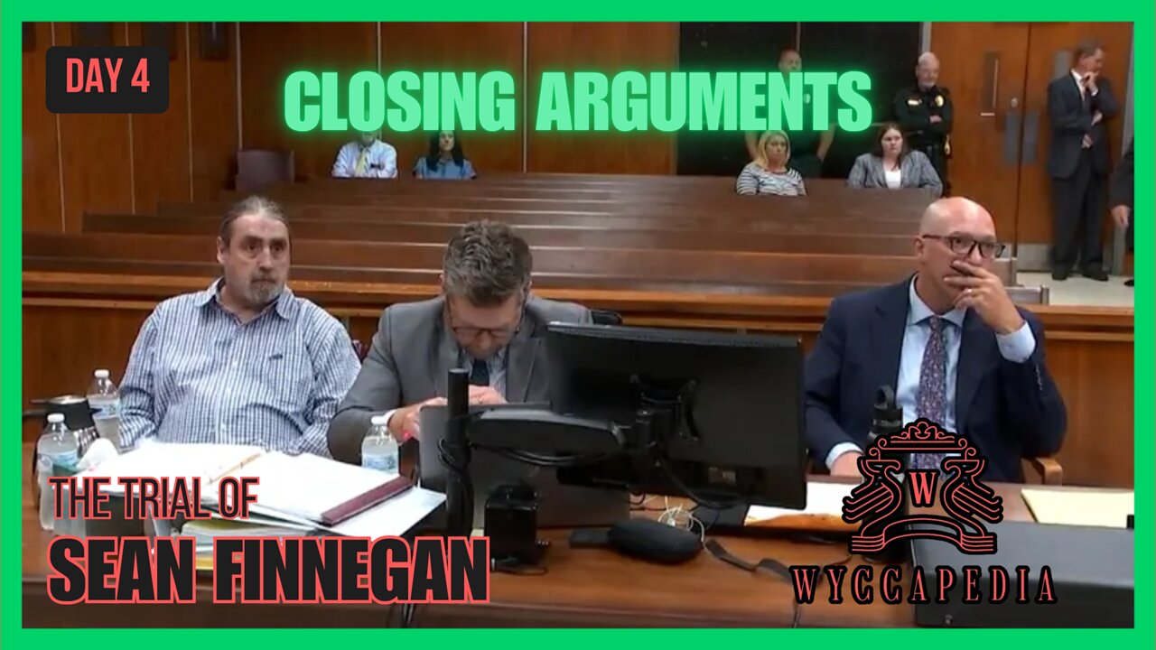 🟩Jury's View🟩 TN v. Sean Finnegan Death Penalty Trial | Closing Arguments | DAY 4