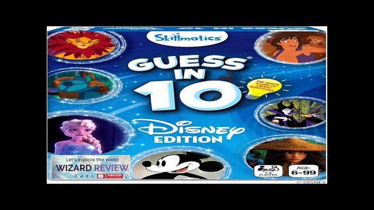 Skillmatics Collectible Card Game Guess in 10 Disney Perfect for Girls Review