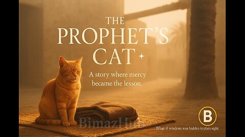 A gentle act. A timeless reminder. ✦ Watch The Prophet’s Cat — only on BimazHub.