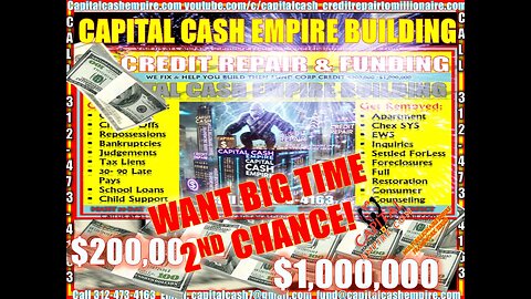 WANT THE BIGGEST 2ND CHANCE EVER!! #entrepreneur #money #realestate