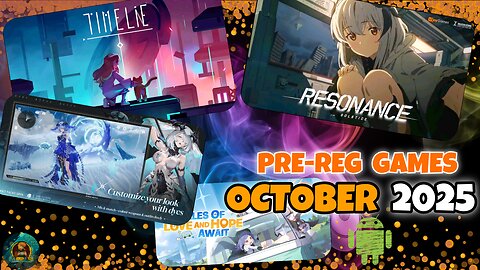 Google Play PRE-REG Games October 2025