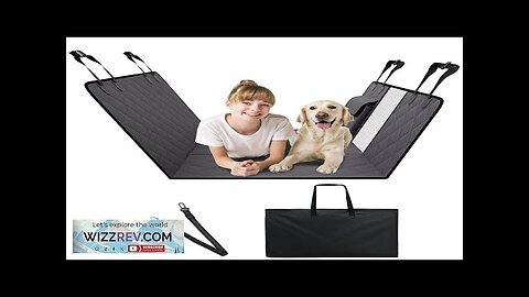 VEVOR Dog Car Seat Cover for Back Seat 54 x 24 in Review