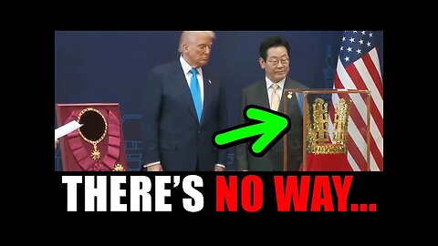 People noticed something PECULIAR about Trump's asia trip...