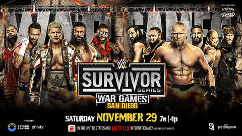(2025.11.29) WWE Survivor Series - War Games 2025 - WWF (Part Two)