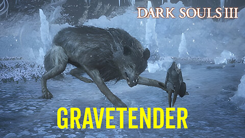 Champion’s Gravetender & Greatwolf - Dark Souls 3 Boss Fight