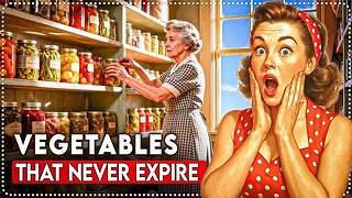 20 VEGGIES GRANDMA STOCKPILED THAT NEVER EXPIRE