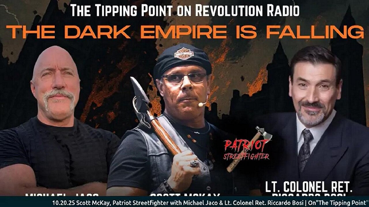 THE DARK EMPIRE IS FALLING w/McKay, Jaco, & Bosi ~ The Patriot Streetfighter (10.20.25) TikTok: Recently taken down