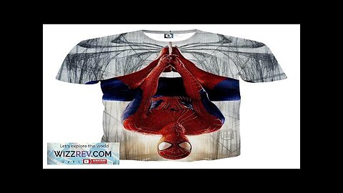 Spider-Man Rotate Mode 3D Design Short Sleeves T-Shirt Review