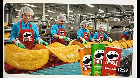 How Pringles Are Made In Factory