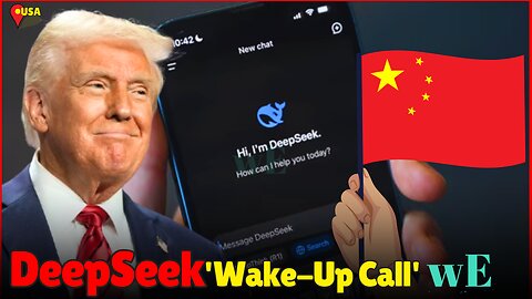 Trump Calls Chinese Chatbot DeepSeek 'Wake-Up Call' US Tech After $1tn Stock Market Loss - WorldEye